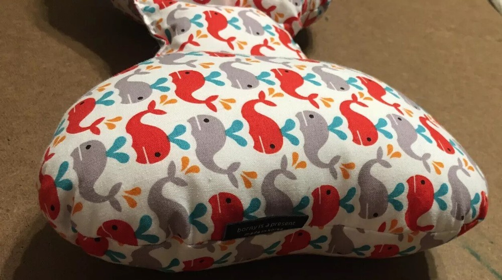 BORNY Butterfly Pillow, Stroller Pillow, Cervical Vertebrae Protection EUC!