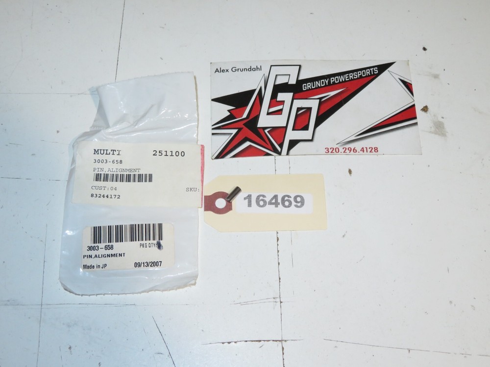 Arctic Cat - New OEM Alignment Pin Qty 1	3003-658