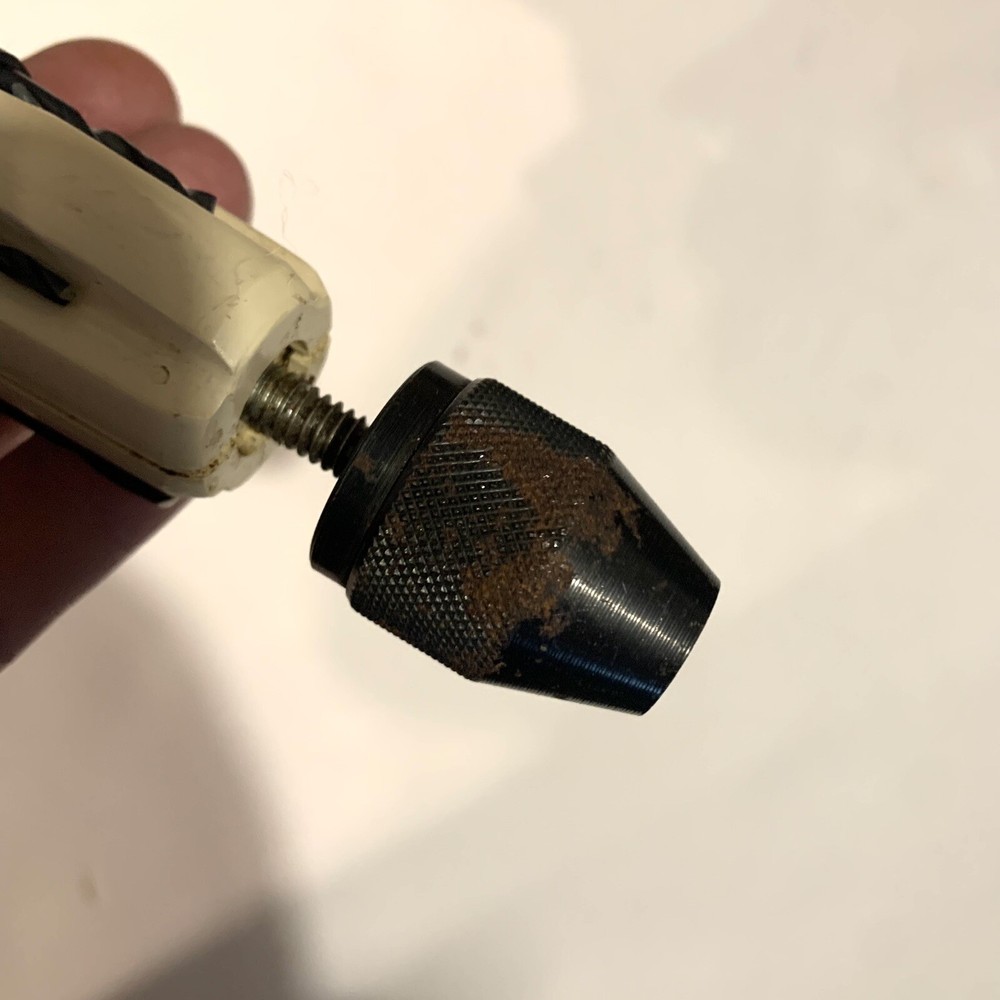 Vintage The Hole Thing Hand Drill Working condition