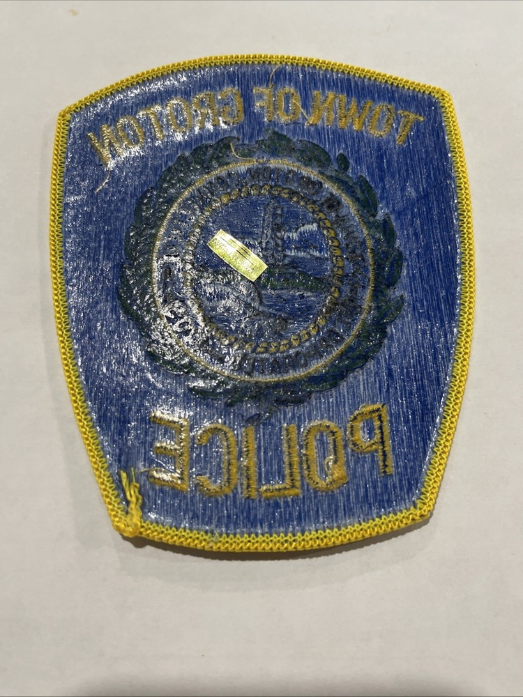 Groton Connecticut Town Police Patch
