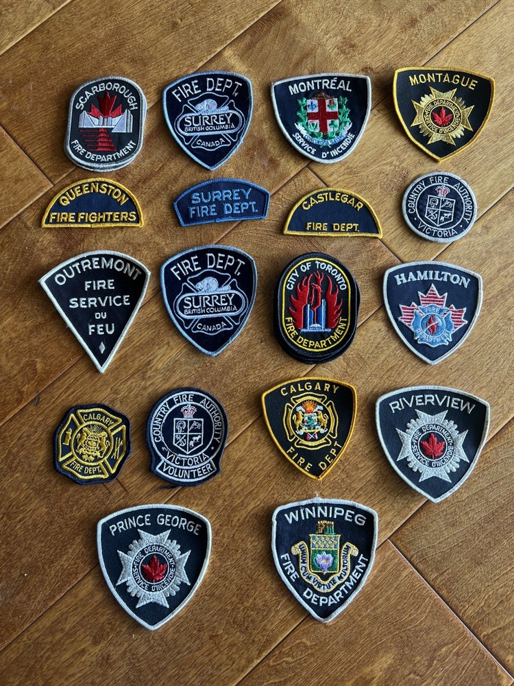 CANADIAN FIRE PATCH COLLECTION -18