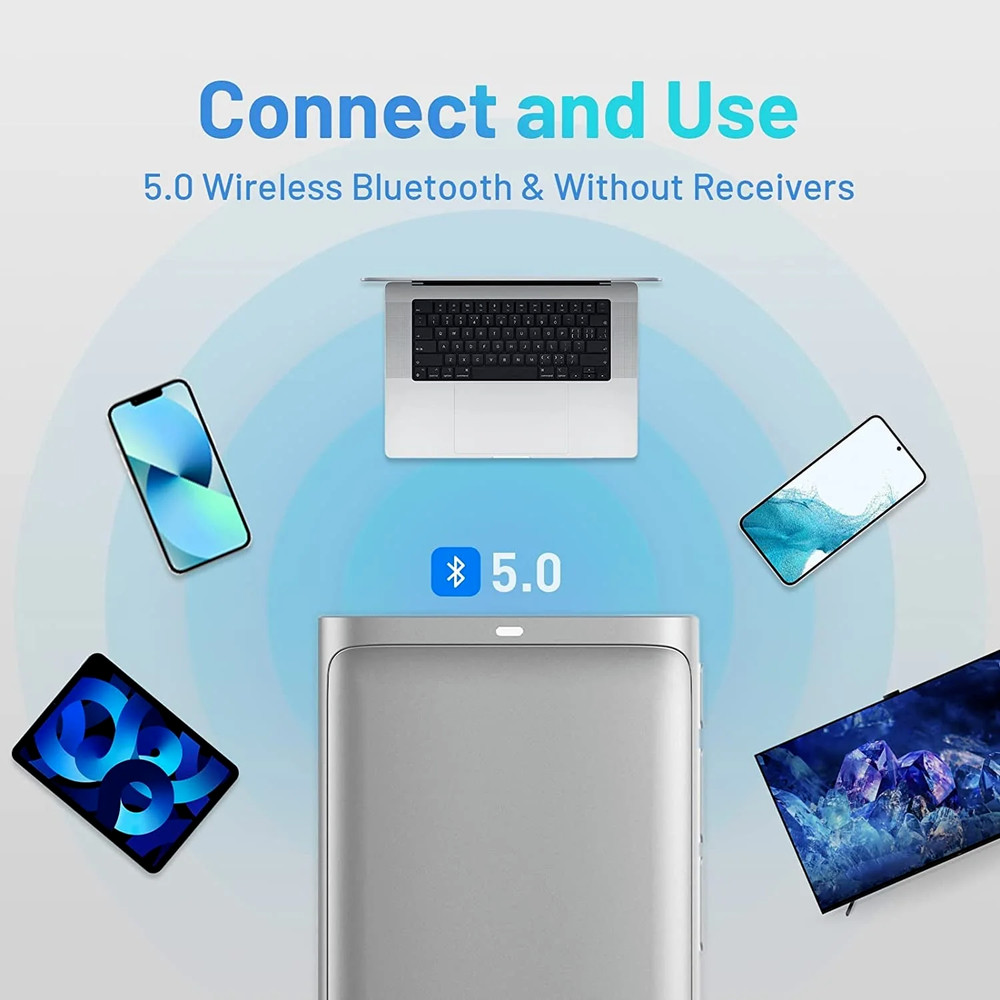 Cheerdots Wireless Air Mouse Presenter Trackpad Laser Pointer Clicker Bluetooth