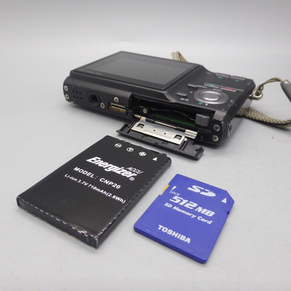 Casio Digital Camera Exilim EX-Z70 7.2MP Black Tested *Read*