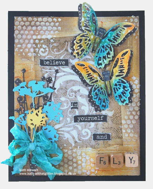 NEW Tim Holtz MINI DETAILED BUTTERFLIES 4pc Thinlits Dies #661802 by Sizzix