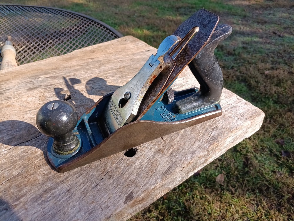 Vintage Stanley 25 Degree Angle Wood Plane England