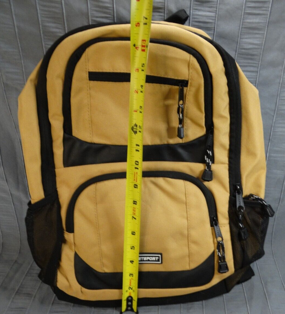Eastsport Khaki and Black Backpack