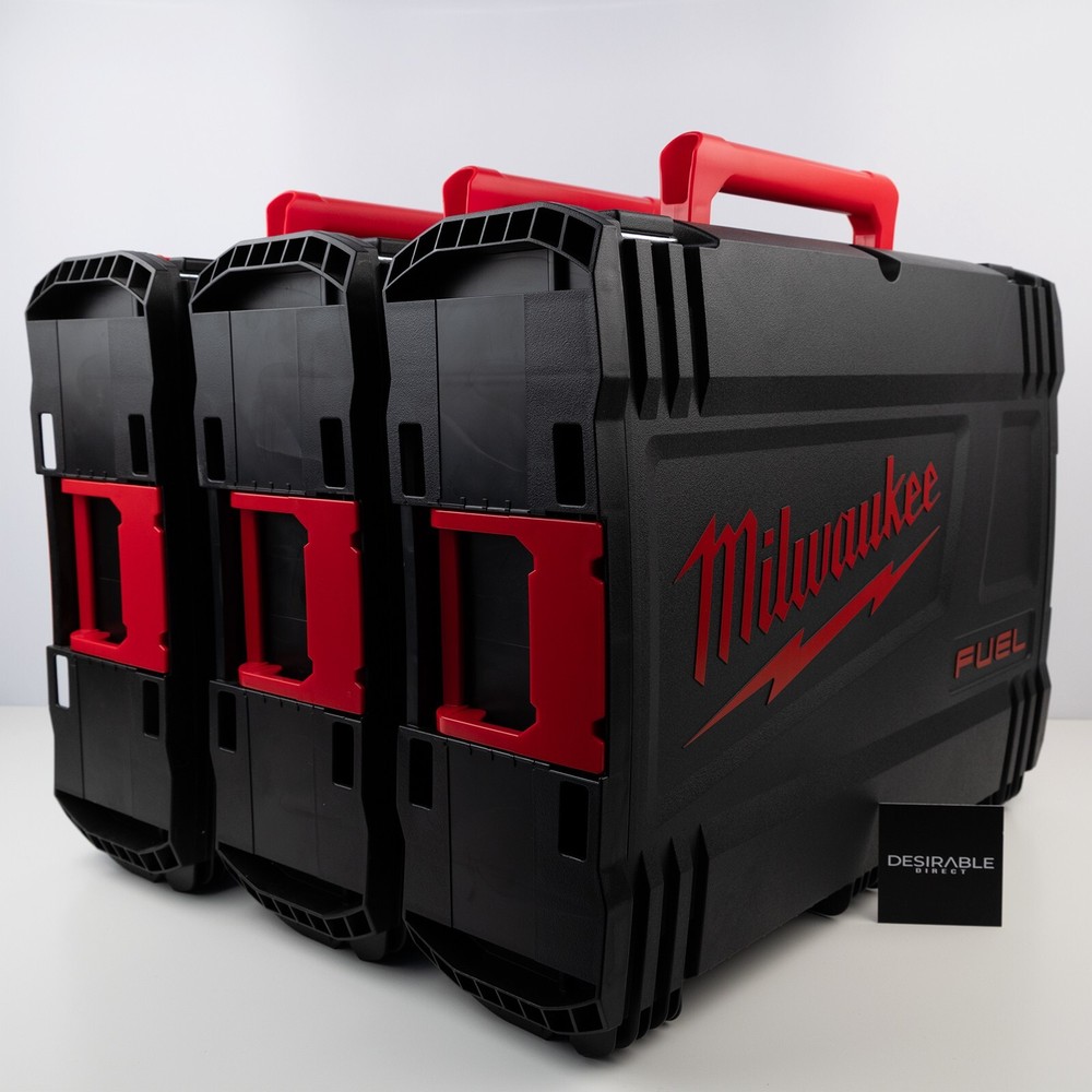 Milwaukee M18 Fuel Carry Case Stackable Power Tool Hard - Empty Storage Case Box