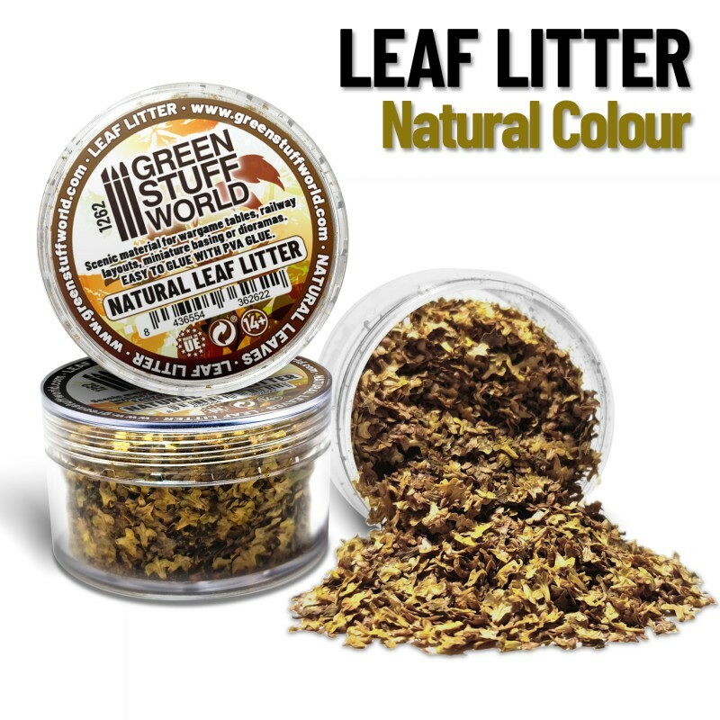 Leaf Litter - Natural Leaves - Basing Leaf scatter material Scenery - Warhammer