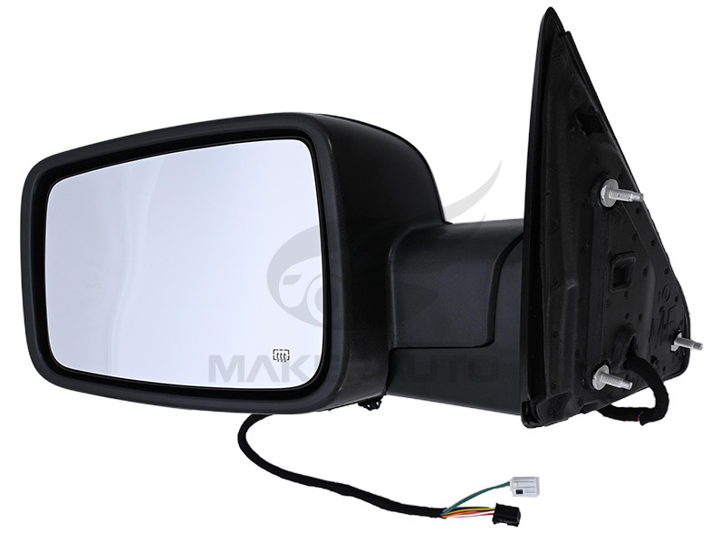 Mirror Left For Dodge Ram 1500 2013-2019 Power Fold+Heated+Temp Sensor Mirror