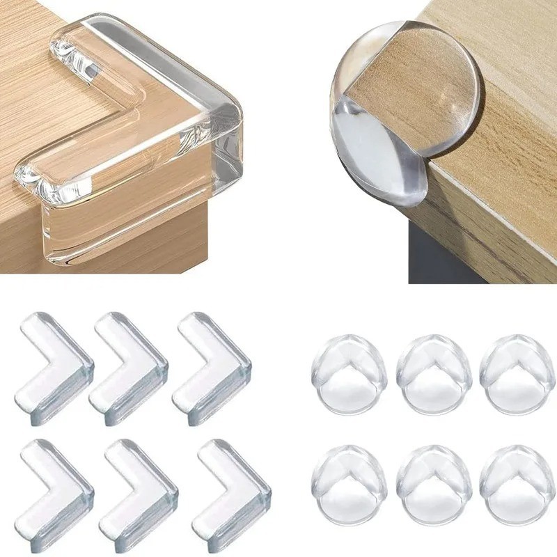 Corner Protectors 8Pcs Table Corner Protectors(Clear)