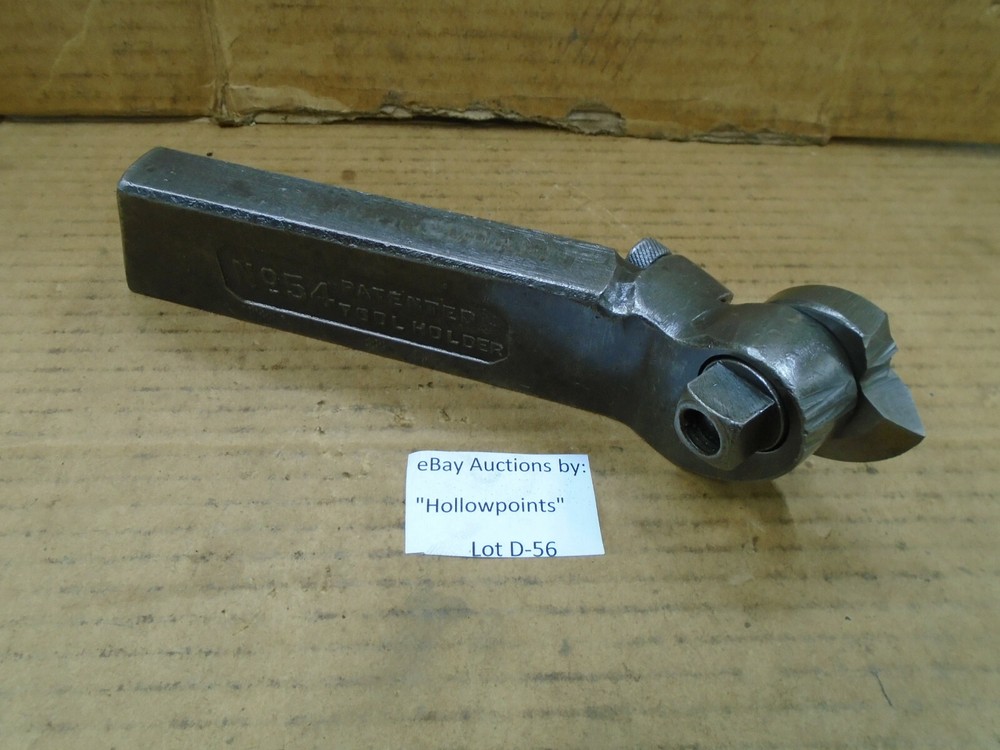 Armstrong No. 54 Lathe Threading 60 Degree Thread Tool w/ Holder D56