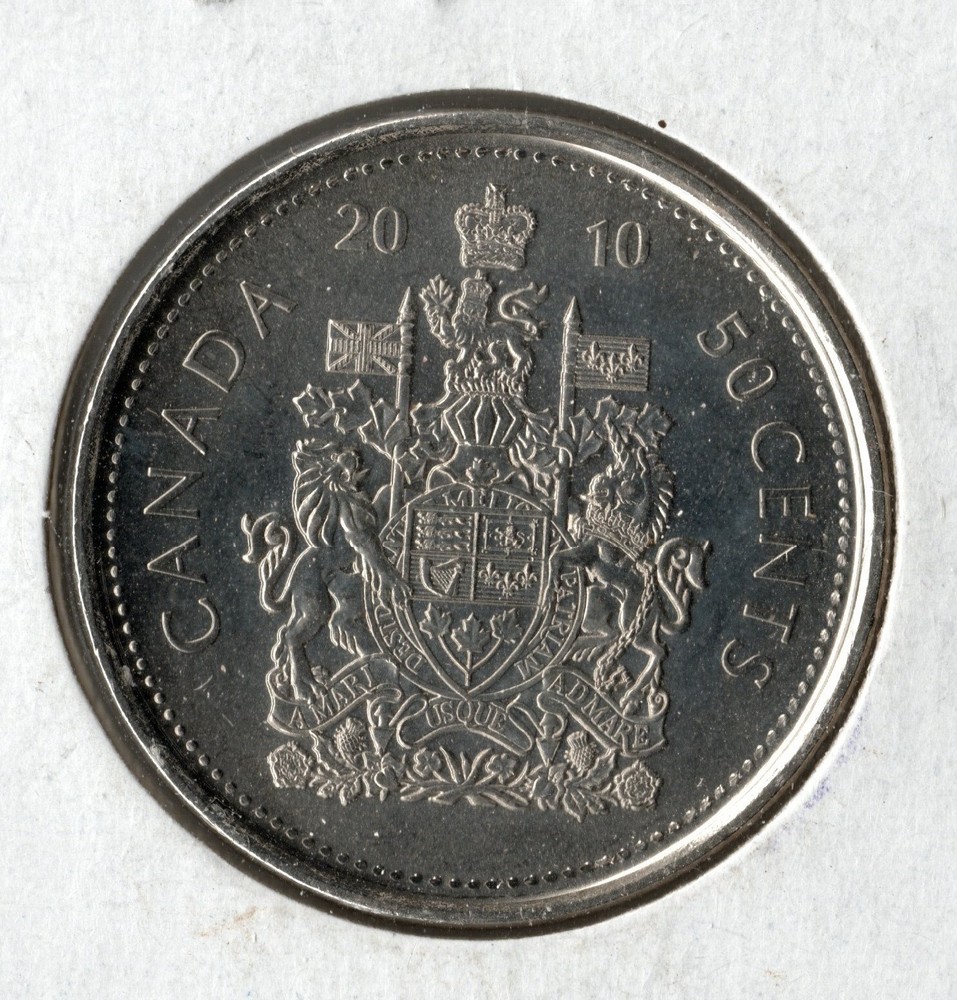 Coin Canada 50 Cents 2010 KM494