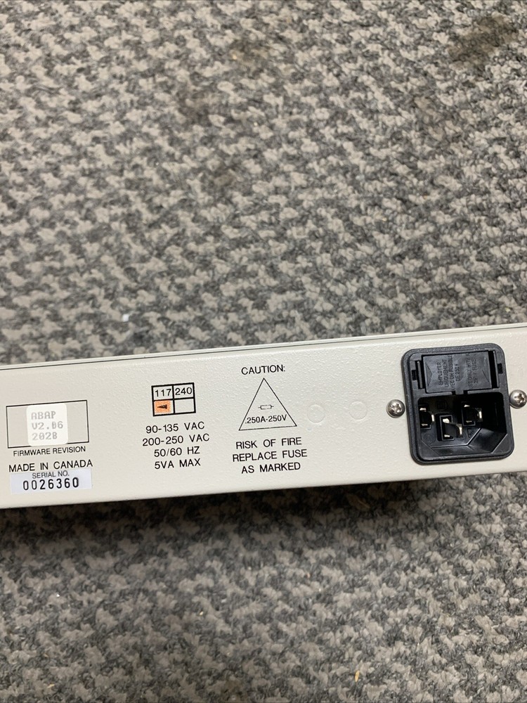 Leitch Harris RCP-P1RUFA Routing Control Panel SEE PICS