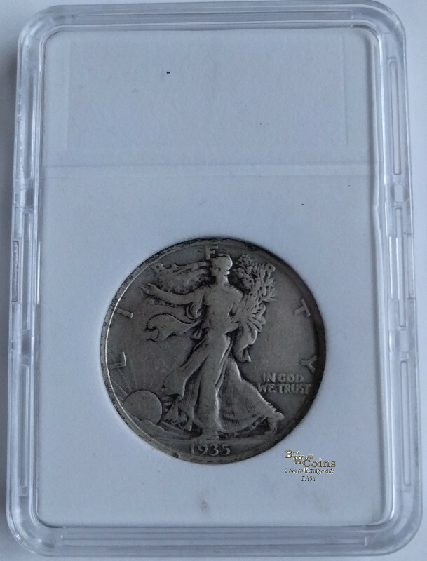 Coin Display Case Slab With Insert - Half Dollar 30.6 mm