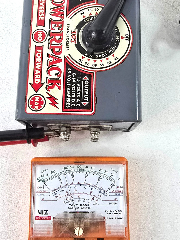Vintage MARX Power Pack Train Transformer # 6049 Tested