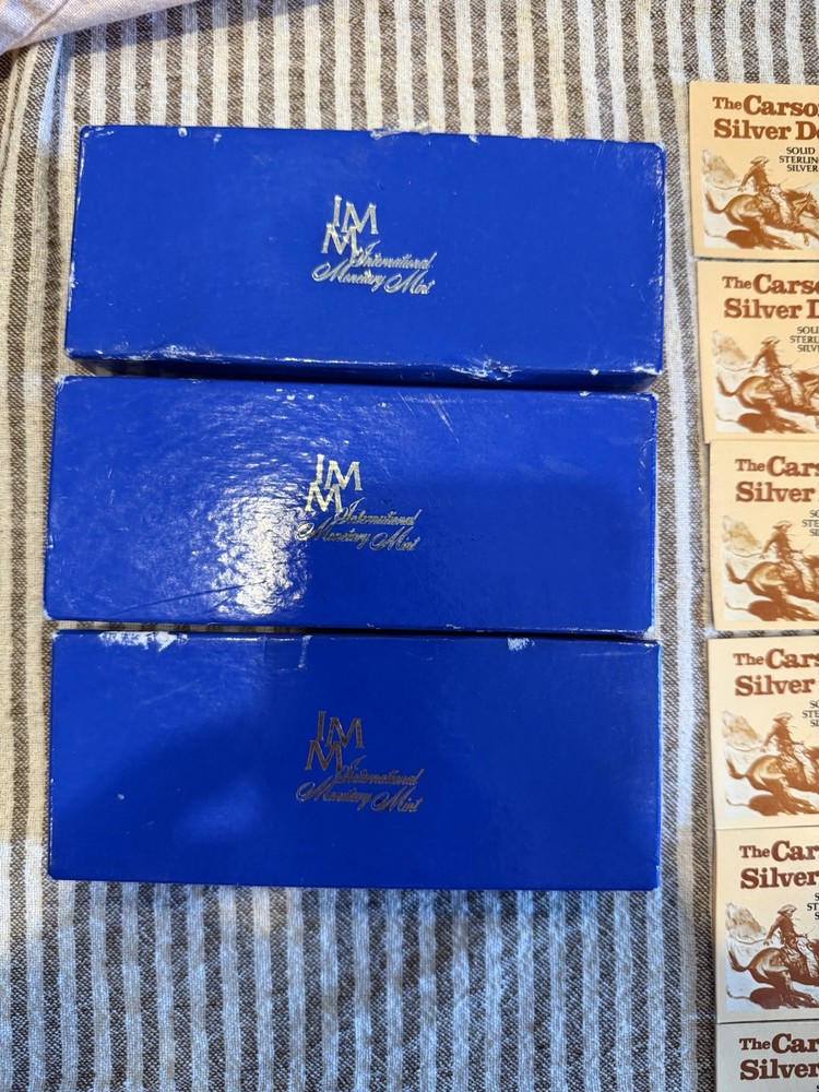 Miniature CC Silver Dollars Sterling Silver 30 Sets