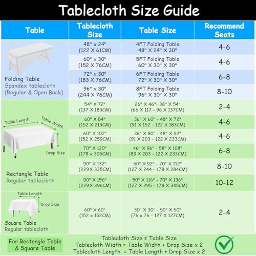 Extra Large Table Cloths. 6-8ft Rectangle 120" x 70" (Rectangular) Light Pink