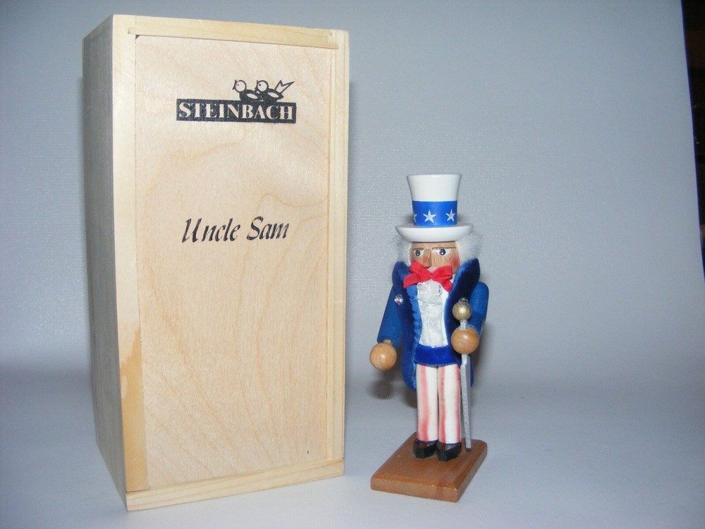 Steinbach Mini Nutcracker UNCLE SAM
