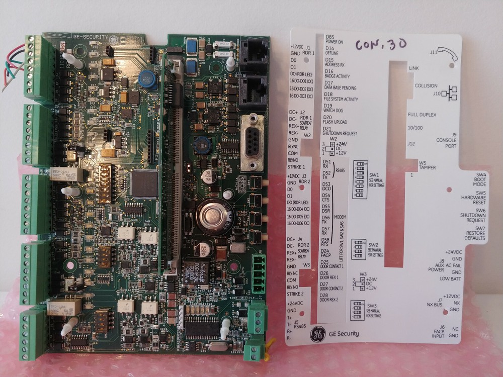 GE Security CMC10214 1100190 Board