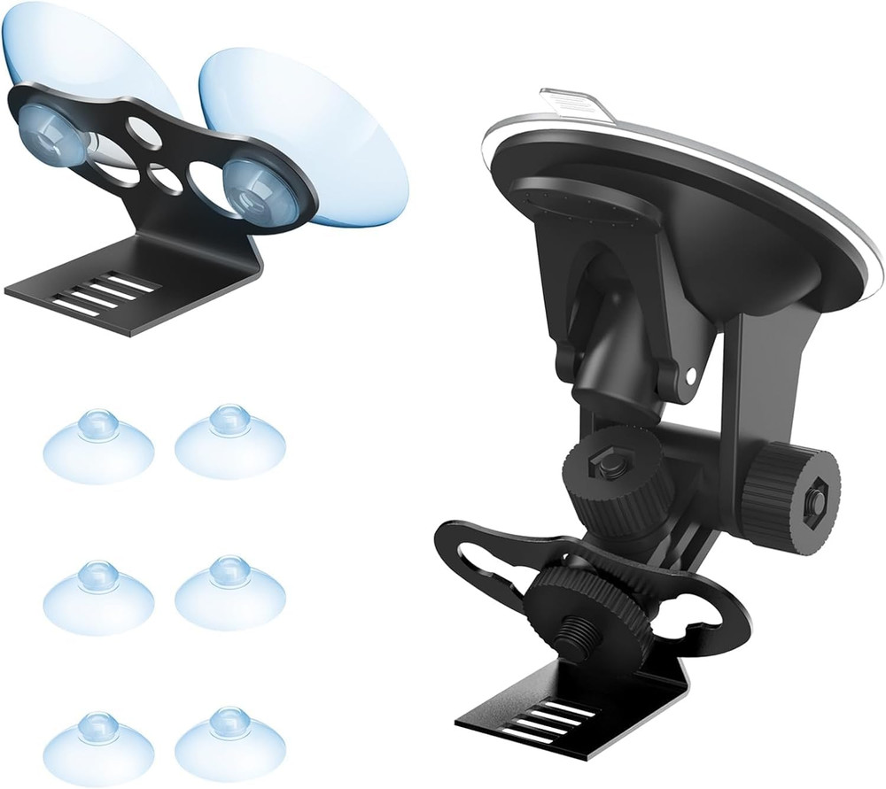 Radar Detector Mount,Heavy Duty Windshield and Dashboard Suction Cup Mount,Ra...