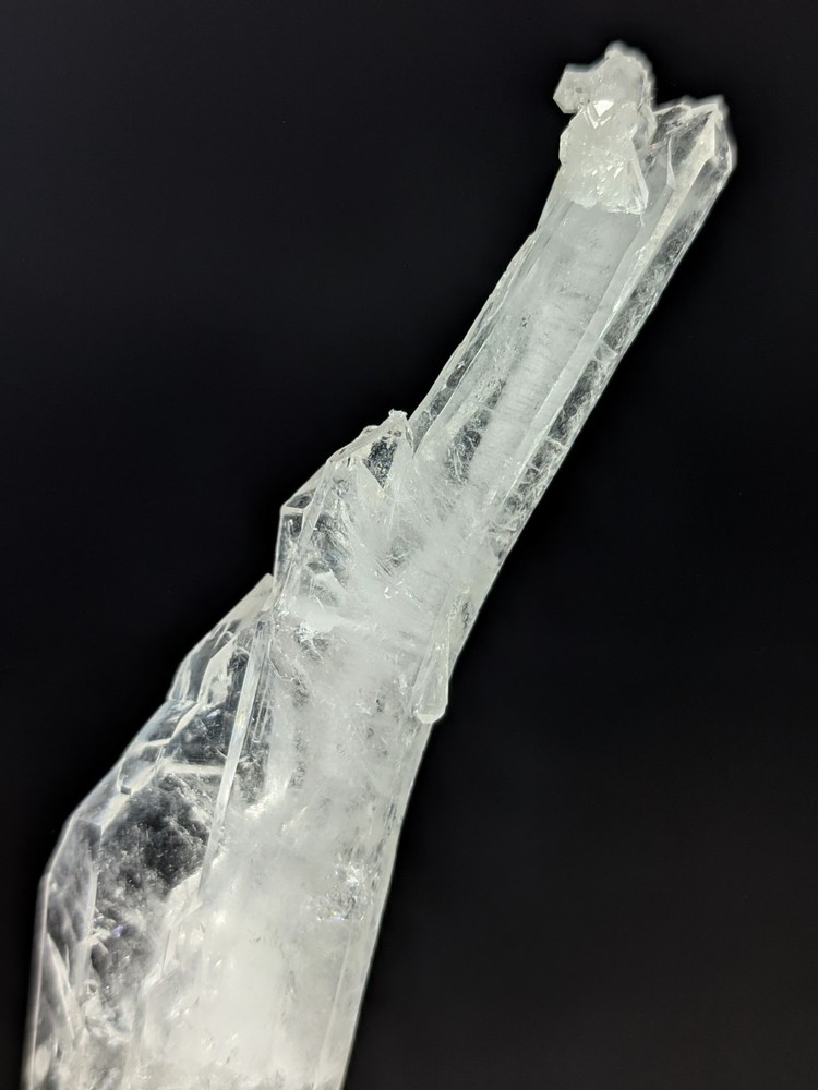Faden Quartz Nicely Terminated Shiny Cluster Specimen with unique terminations