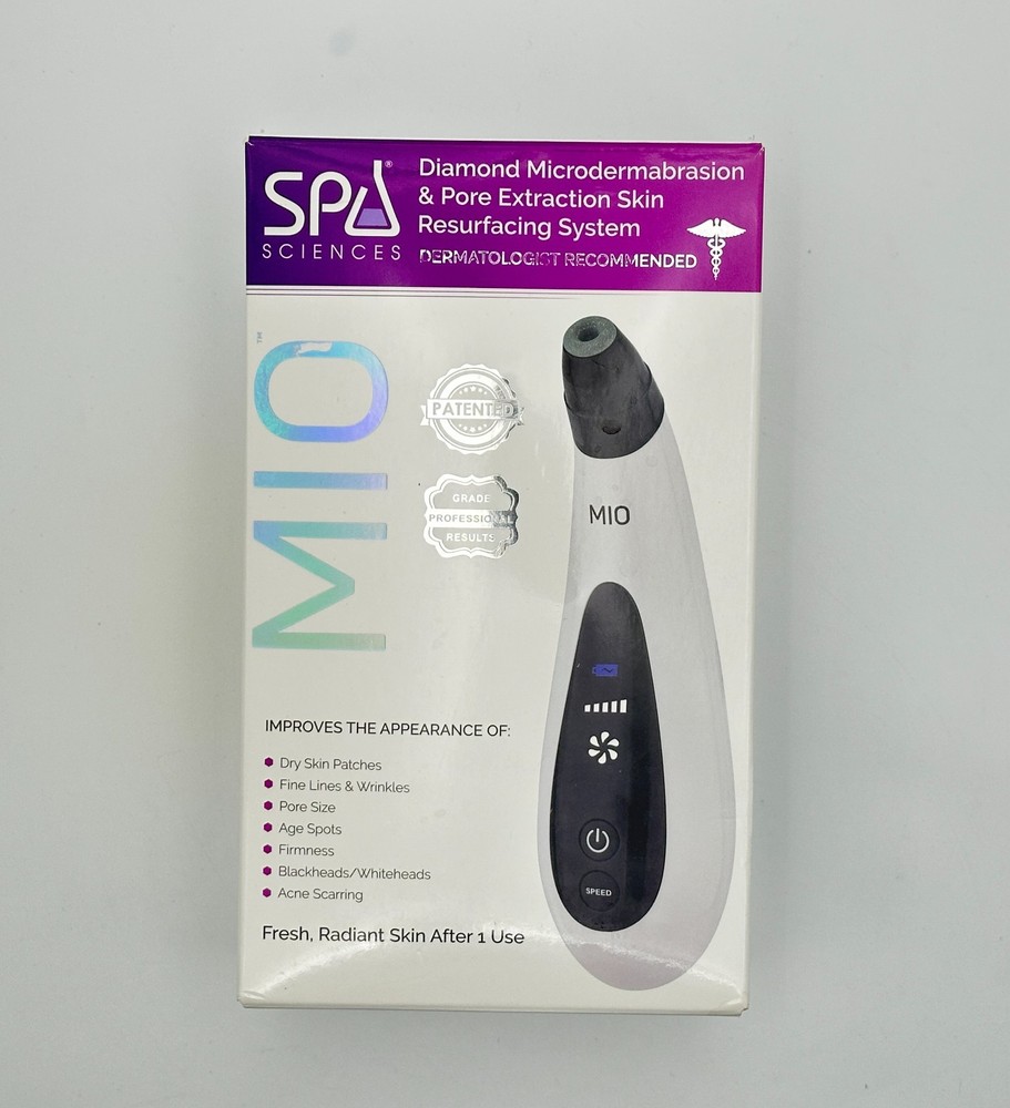 MIO Spa Sciences Diamond Microdermabrasion Pore Extraction Blackhead Remover