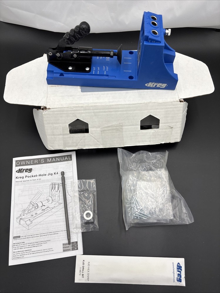 Kreg K4 Pocket-Hole Jig System Kit