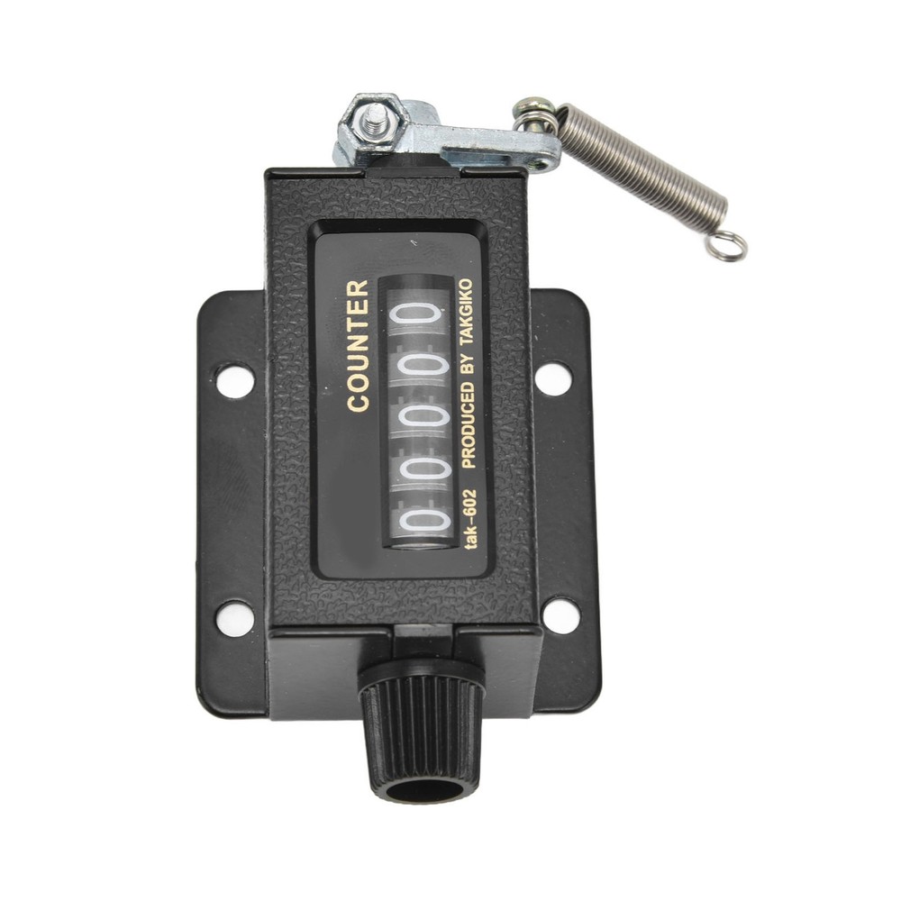 Mechanical Counter Reset Function Clear Glass Mirror Design Accurate 5 Digit NEW