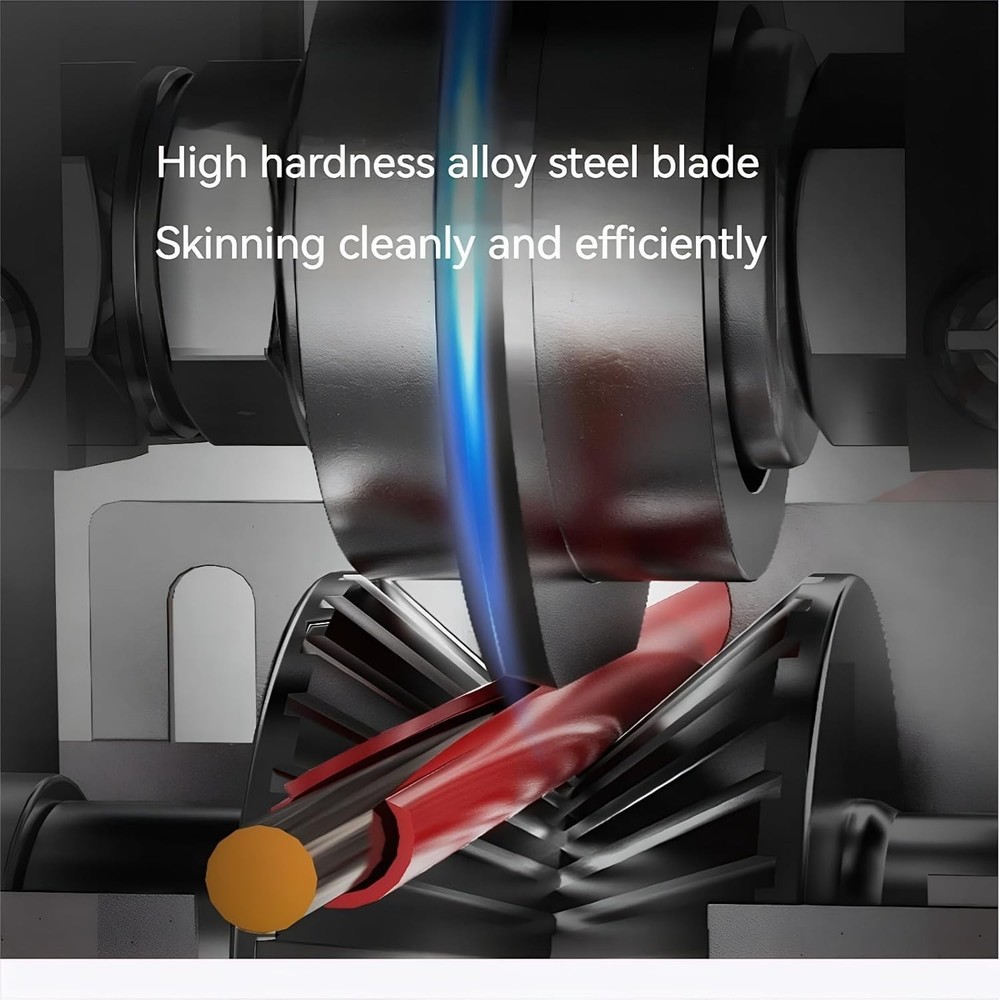 1-25mm Manual Wire Stripping Machine Drill Powered Hand Crank Wire Stripper Tool