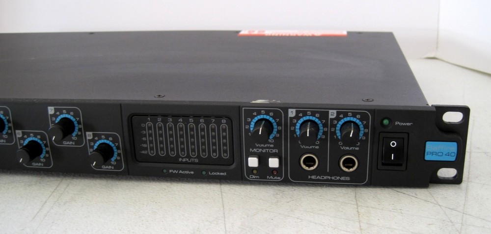 Focusrite Saffire Pro 40 Firewire Audio Interface Professional 20 In/Out