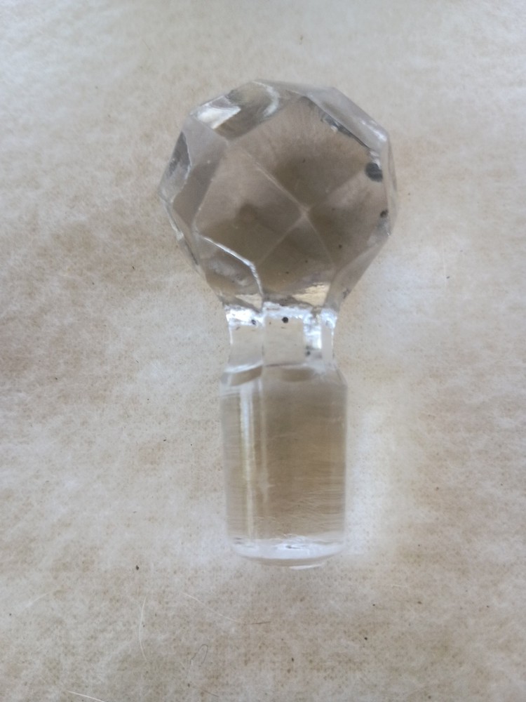 Antique Heisey Glass Cruet With Stopper