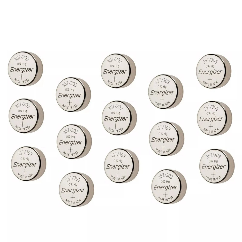 2 Pack Energizer LR44 AG13 357 Button Cell Batteries
