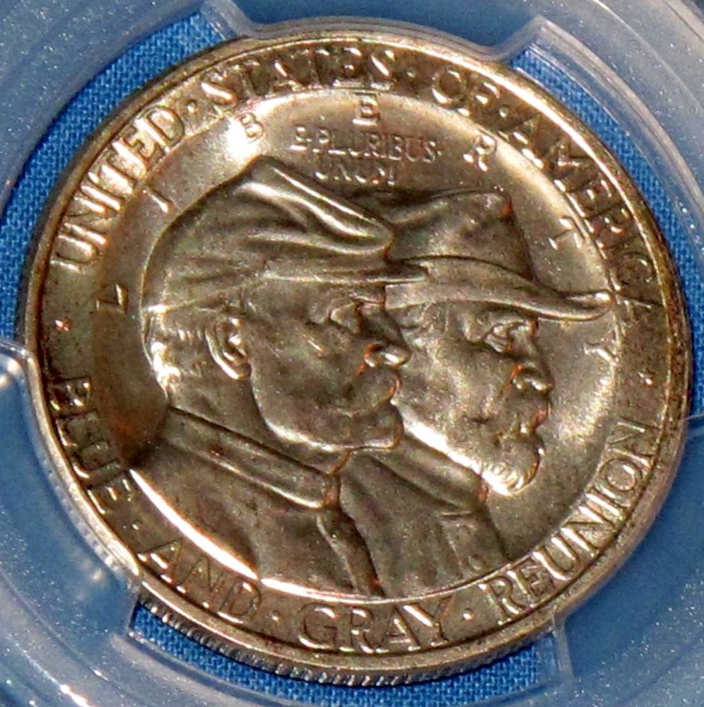 1936 Gettysburg Commemorative Half Dollar- PCGS MS 63