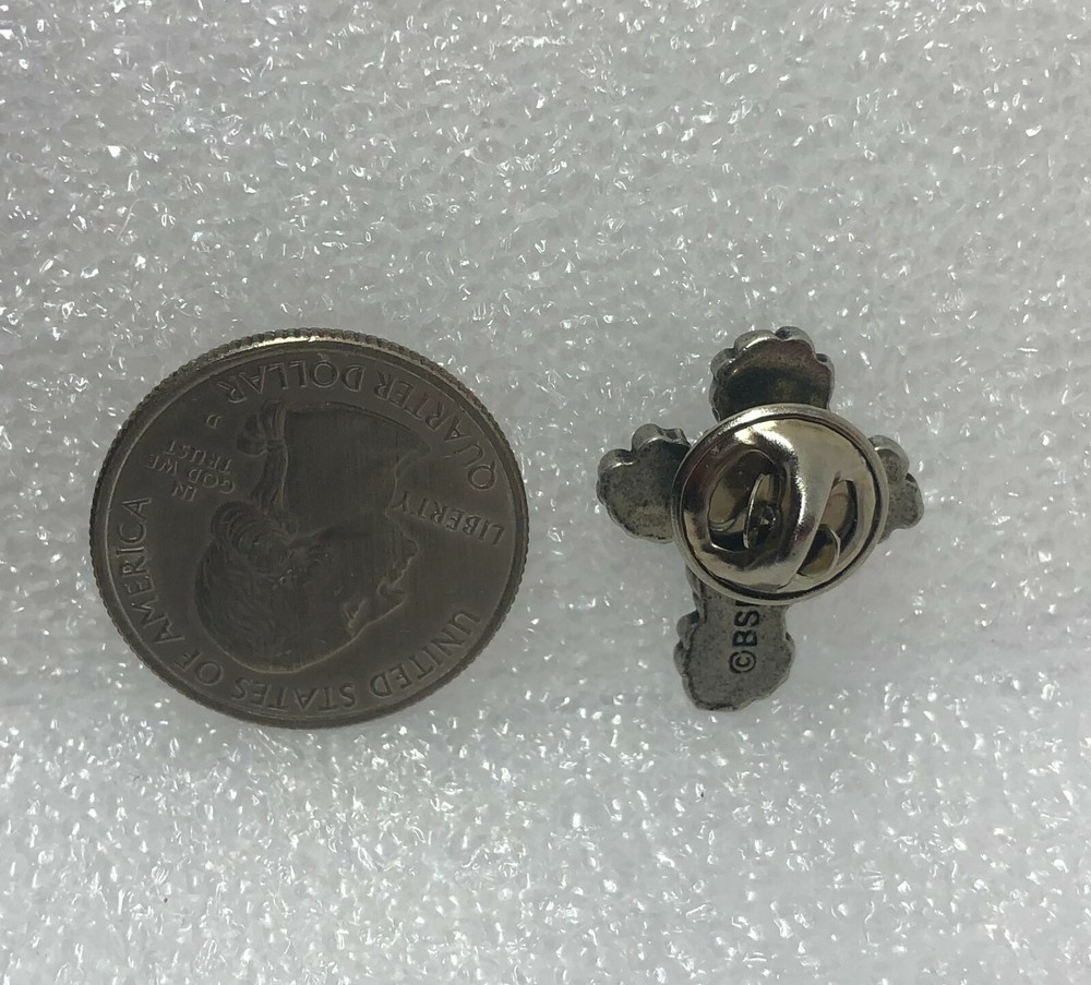Flower Cross Pin