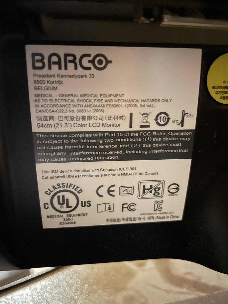 Barco Medical Monitors