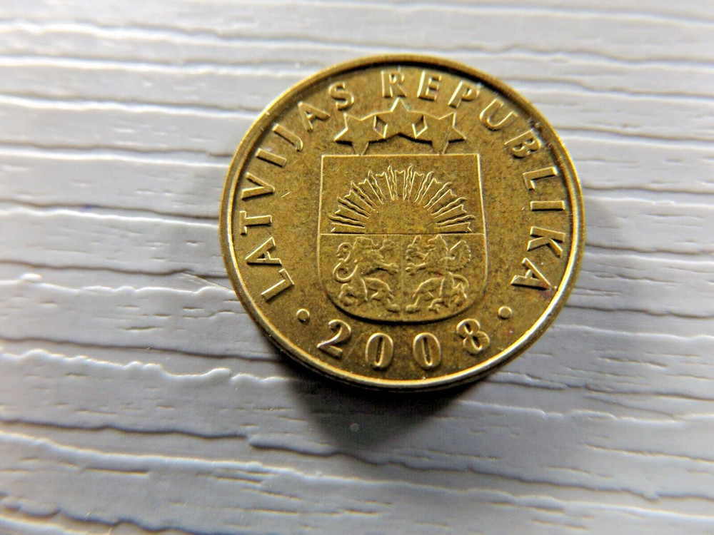 LATVIA 2008 10 Sentimi
