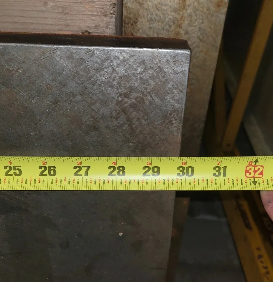30" Long x 17.5" W Cast Iron Surface Plate/Layout Table 1-1/2" Surface Thickness