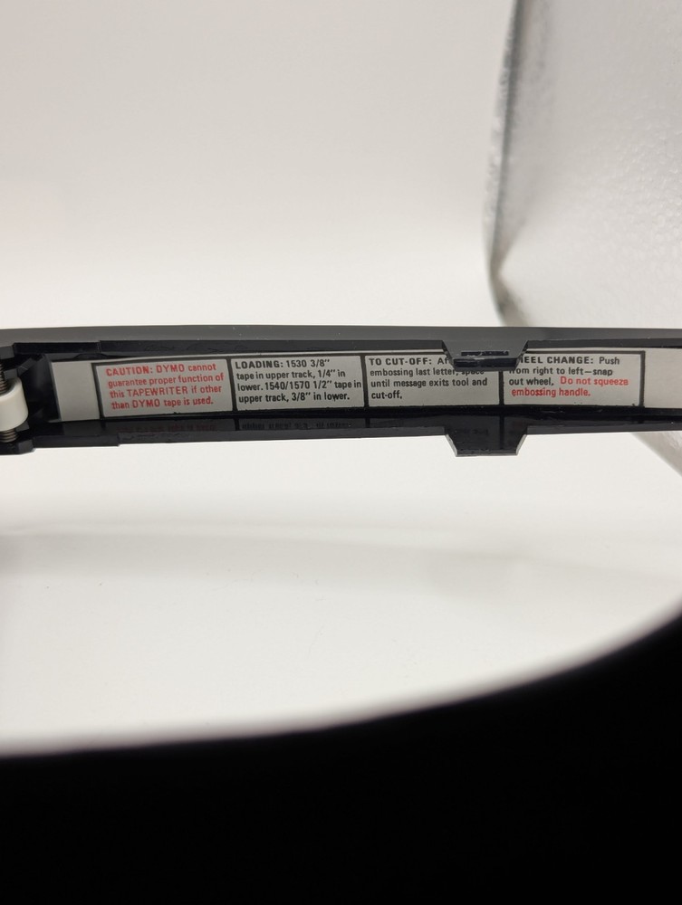 DYMO Office Mate II Embossing Label Maker 1540