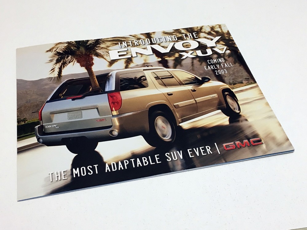 2004 GMC Envoy XUV Information Sheet Brochure