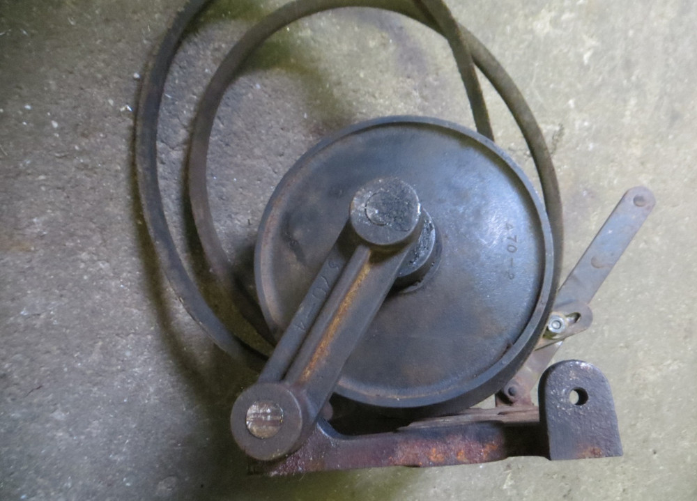 Vintage Variable Speed Drive 7" Pulley System Complete Assembly