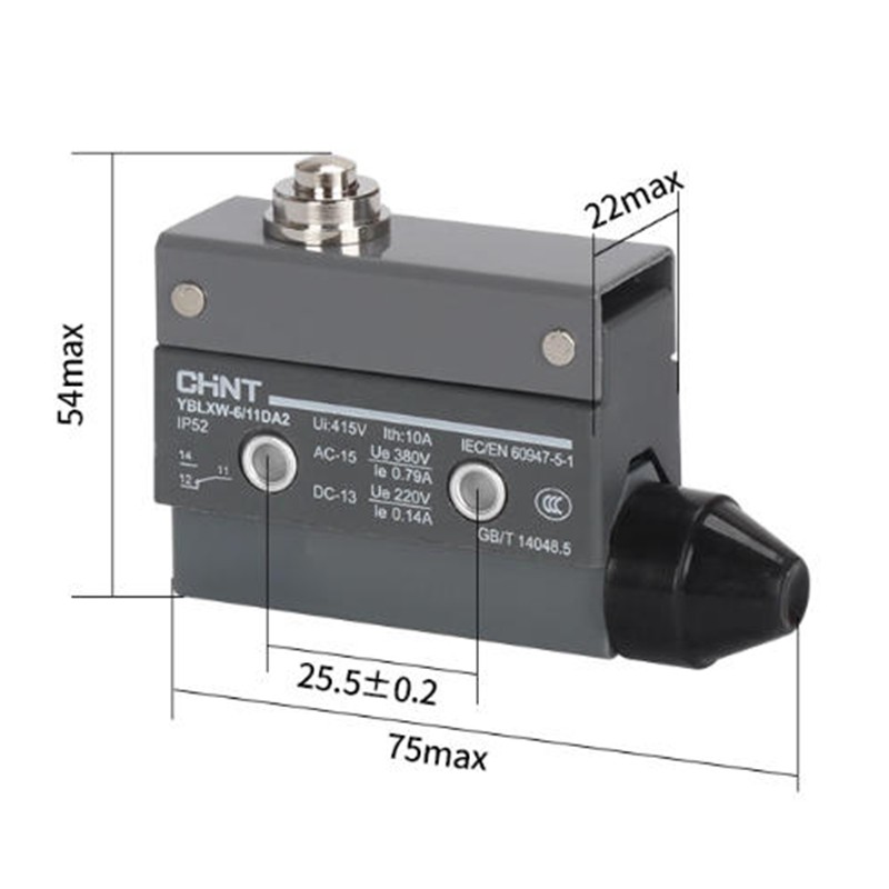 10pcs For CHNT YBLXW-6/11DA2 Micro Switch