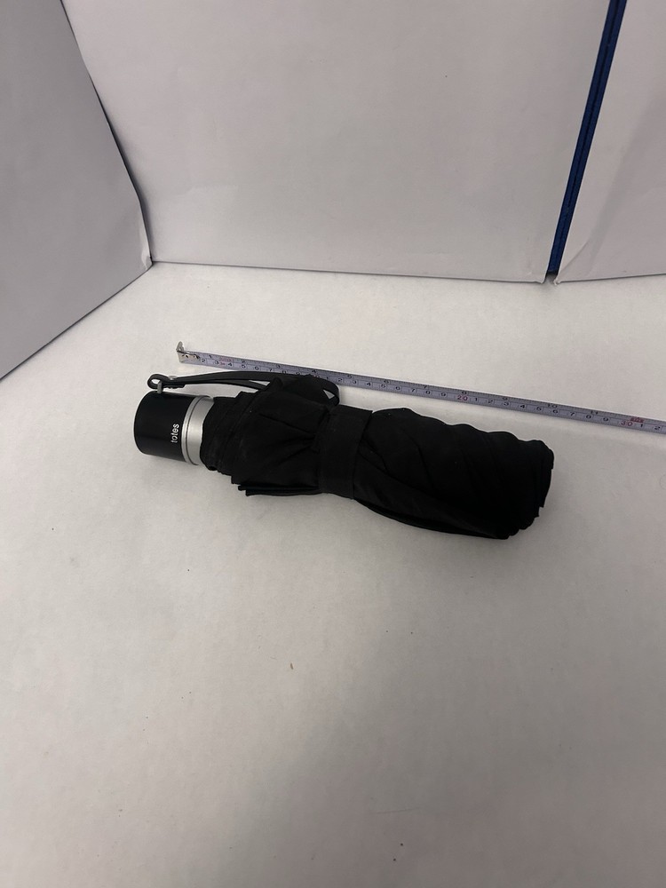 Totes Black foldable umbrella used