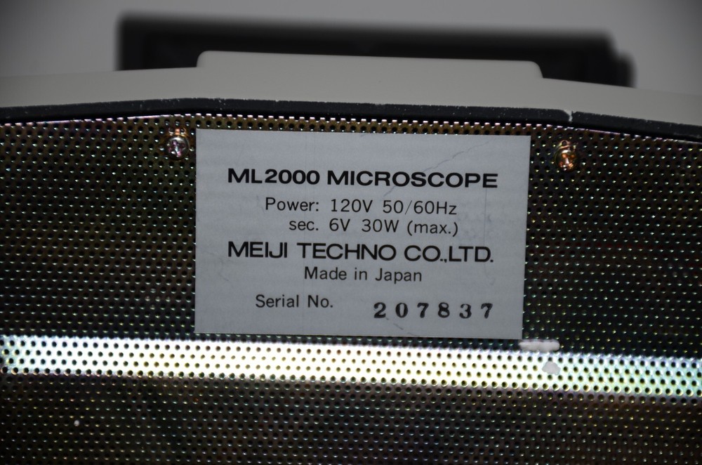 MEIJI TECHNO Microscope ML2000