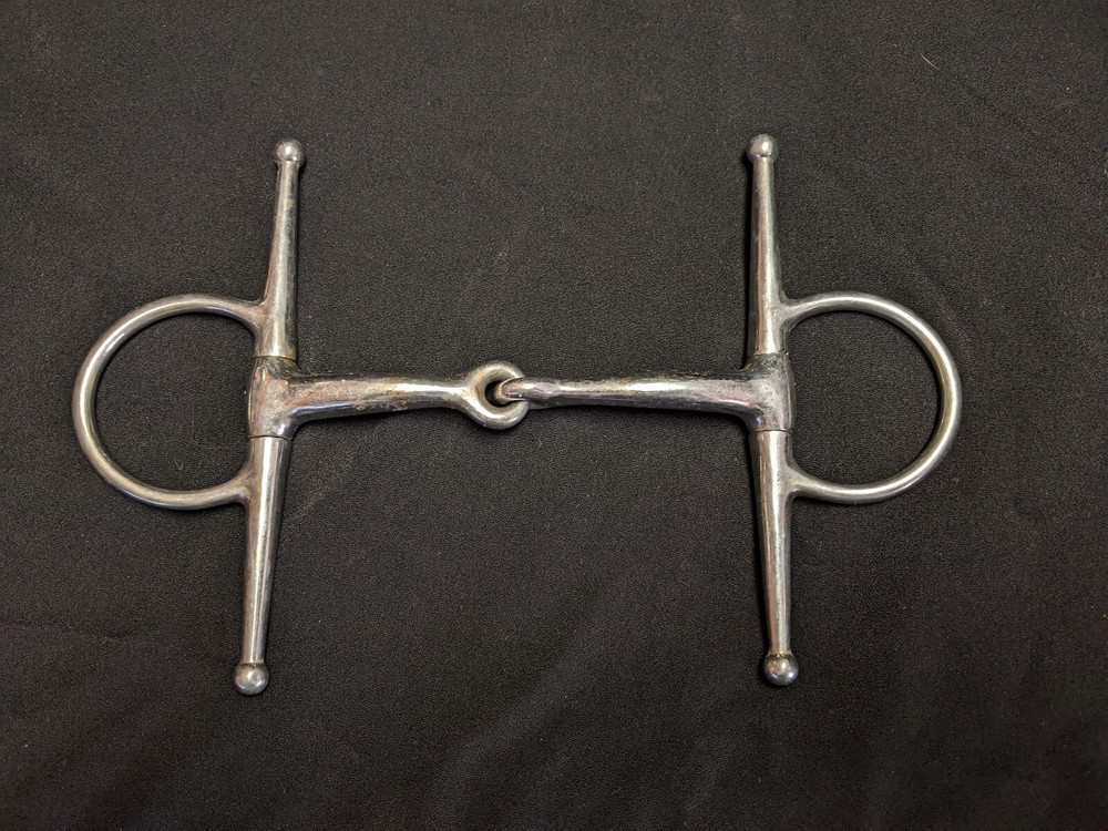 5 1/8" Full Cheek English Snaffle Bit
