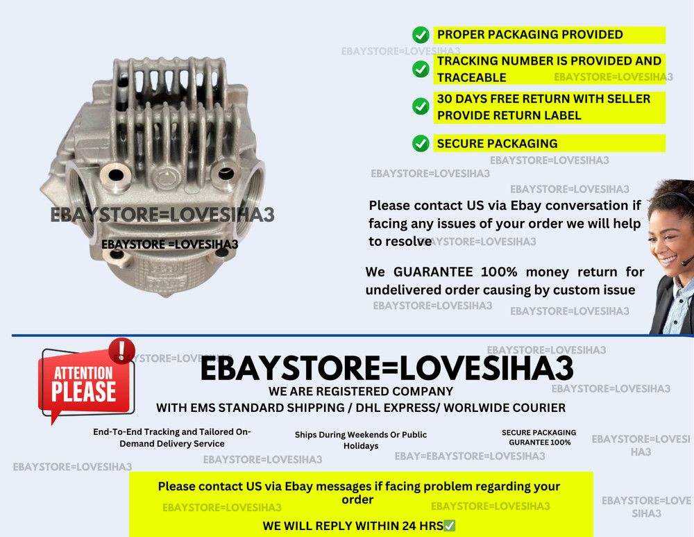 Yamaha TTR 110 COMPLETE Cylinder Head - EXPRESS SHIP