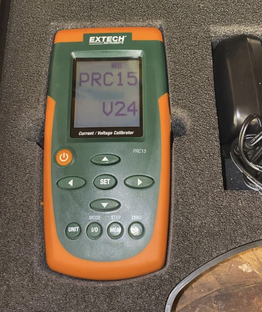Extech PRC15 Current / Voltage Loop Calibrator Meter NIST Calibration Hand-held
