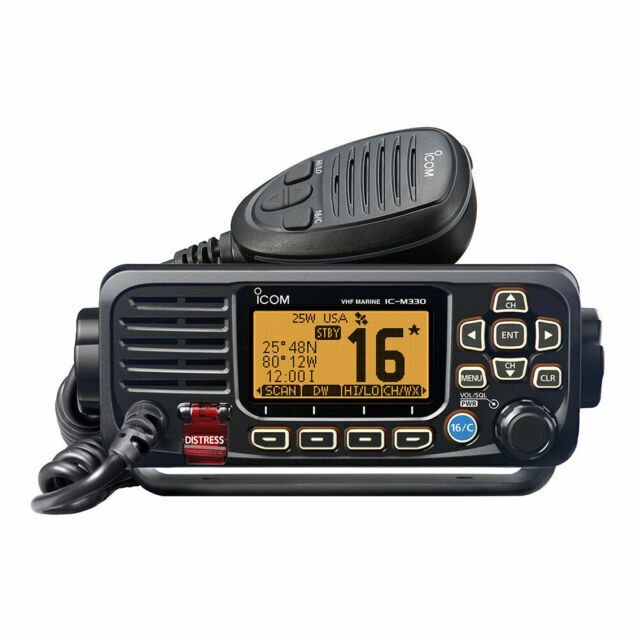 ICOM VHF, Basic, Compact, Black, Standard, M330