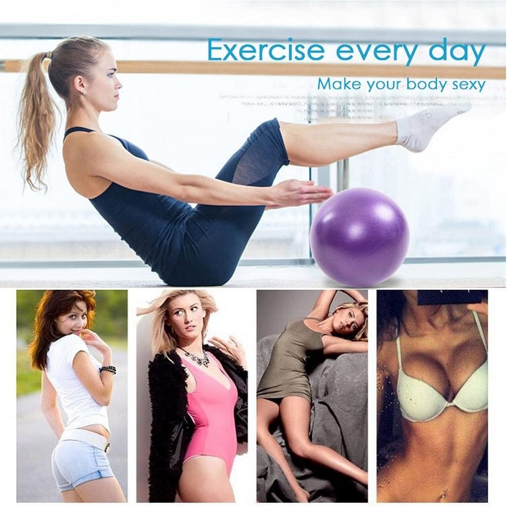 9" Small Pilates Ball Mini Exercise Workout Yoga Core Training Balance