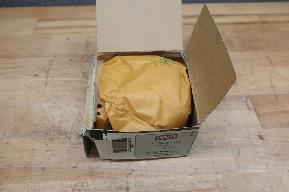 Hardinge S35 Collet Pad 3-1/8" Round Smooth