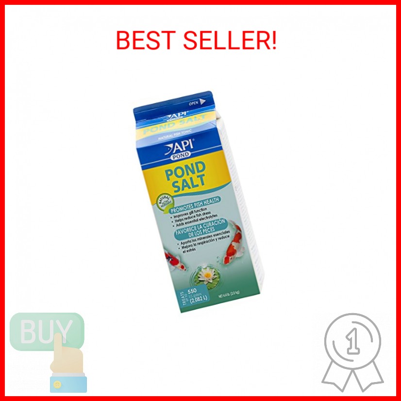 API POND SALT Pond Water Salt 4.4-Pound Container